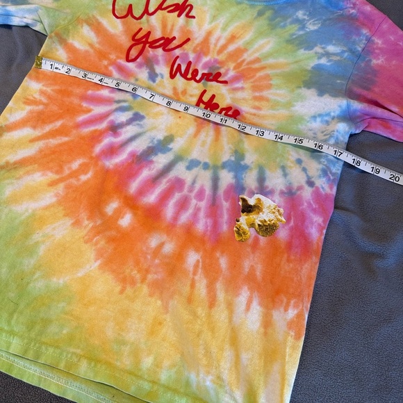 Travis Scott AstroWorld Tour Tie Dye Long Sleeve Shirt Small Wish You Were Here. - Picture 4 of 7
